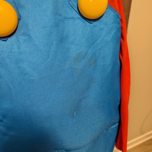 🖤 Nintendo Super Mario Blue and Red Costume, size 4-6 - Picture 3 of 3